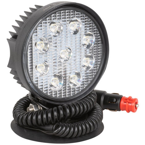 Faro de trabajo LED - redondo, luz concentrada JBM 52569