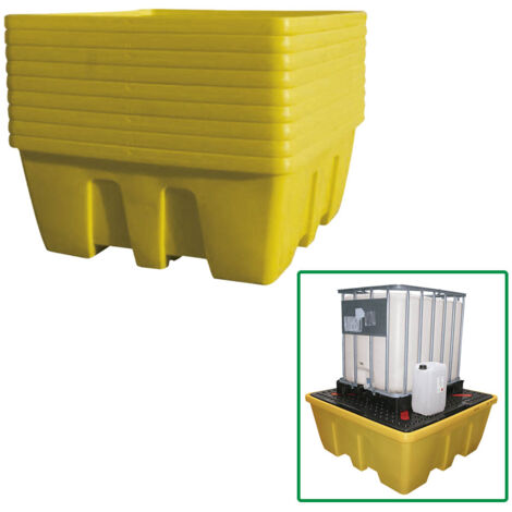 CUBETO DE RETENCIÓN 1 CONTAINER IBC 1.000L JBM52807 (1/4)