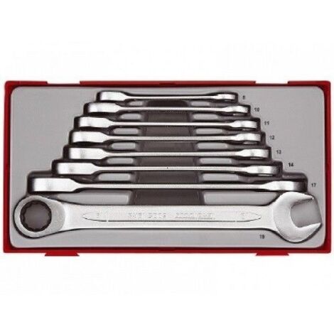 Juego de llaves combi carraca métricas TENGTOOLS TT6508RS 166720102