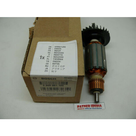 Repuesto original BOSCH 2609001195  Inducido para AHS 6000 y 7000