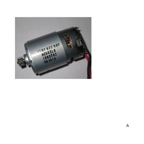 Repuesto original BOSCH 2609199378  Motor de corriente continua para GSR 1440-Li