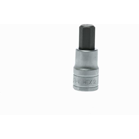 Llave de vaso 1/2´´. Vaso corto para agujeros hexagonales interiores 12mm TENGTOOLS 68200708