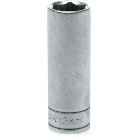 Llave de vaso 1/4´´ serie larga, métrico 12mm TENGTOOLS
