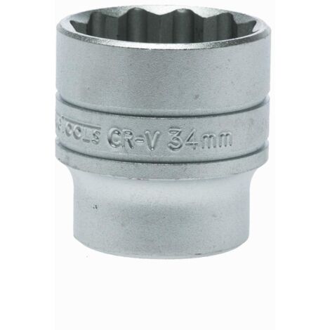 Llaves de vaso bihexagonales 1/2" 34 mm TENGTOOLS 74312257