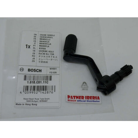 Repuesto original BOSCH 1618C0111C Manivela para BT150