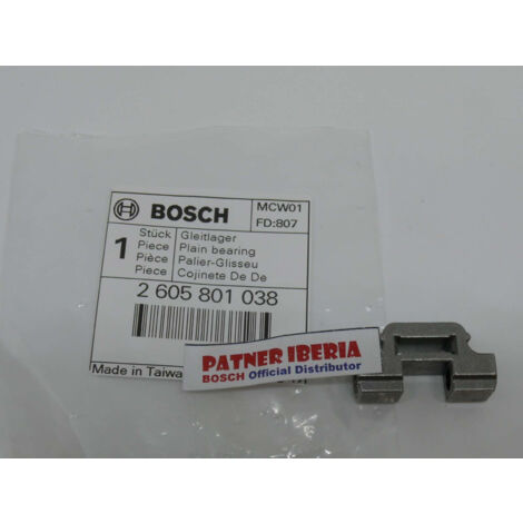 Repuesto original BOSCH 2605801038  Cojinete liso