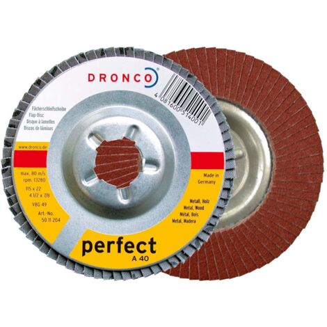 Disco De Láminas 115mm Grano 80 - Pack 20 Unidades, T29 Para Cortar Metal, Madera Y Acero, Base Fibra De Vidrio