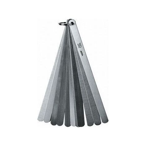 Juego galgas espesores, para válvulas, templado, 13 láminas  VOGEL 436155