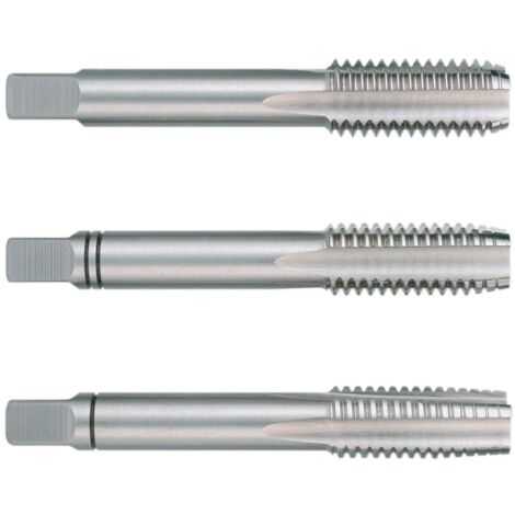 RUKO 230200 JUEGO DE 3 MACHOS PARA ROSCAR A MANO M DIN 352 HSS RECTIFICADOS ROSCA M20