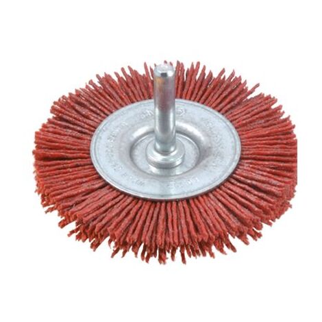 Cepillo circular filamento abrasivo con vástago de 6 mm y filamento de Ø 1.10 mm (100x10x23 )  Osborn 7802600591