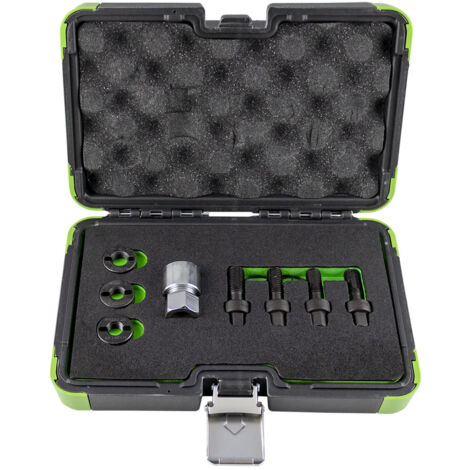 SET DE REPARACIÓN DE ROSCAS PARA TORNILLOS DE RUEDA JBM 53652 (1/4)