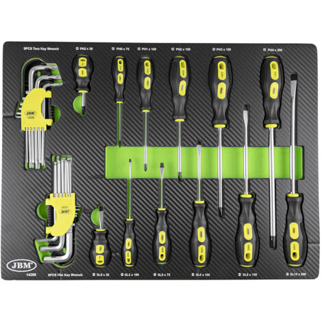 Módulo EVA de destornilladores y llaves hexagonales  JBM14298
