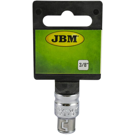 ADAPTADOR Cromado de ⅜" para cabezales de 8 mm.  JBM13311 (1/2)