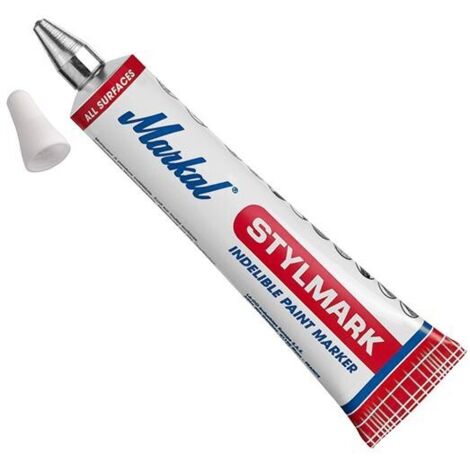 Tubo marcador pintura, rojo, Stylmark  Markal 140096654