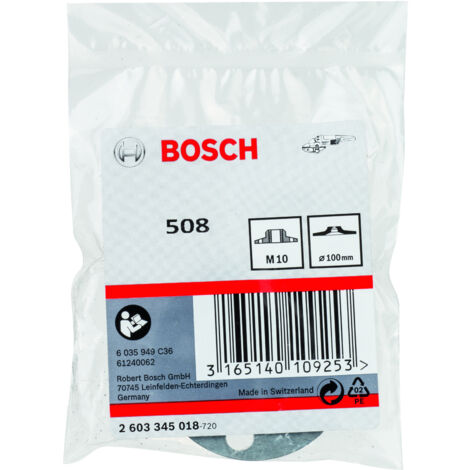 Tuerca redonda con rosca M10 amoladora  BOSCH 2603345018