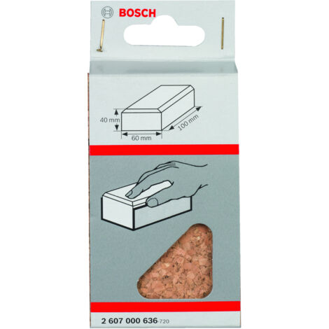 Taco/Bloque lijado manual pequeño  BOSCH 2607000636 (1/2)