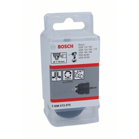 BOSCH  PORTABROCAS DE SUJECIÓN RÁPIDA HASTA 10 MM
