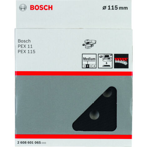 Plato lijador medio PEX 115  BOSCH 2608601065