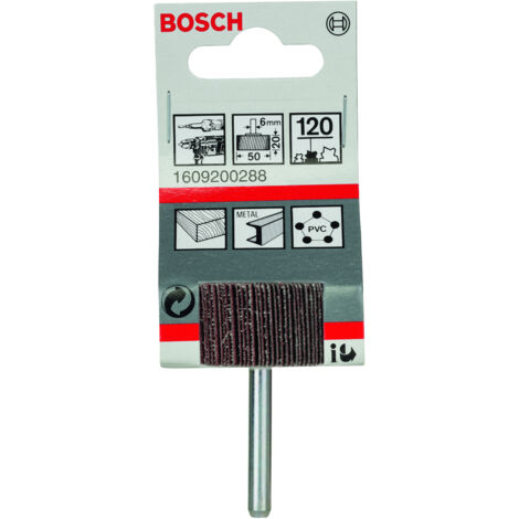 Abanico lijador de laminillas: 6x50x20mm G120 BOSCH 1609200288