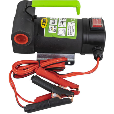 BOMBA SUMINISTRO GASOIL CON PISTOLA (12V) JBM 53609 (1/3)