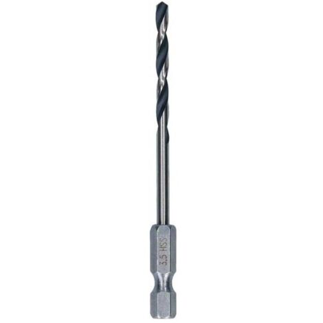 Broca para metal HSS PointTeQ, Hex (3.5 mm) BOSCH 2608577522