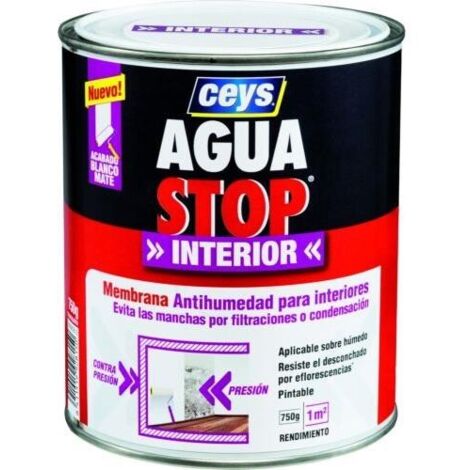 Sellador impermeable Aguastop Antihumedad, 750 g  Ceys 902815