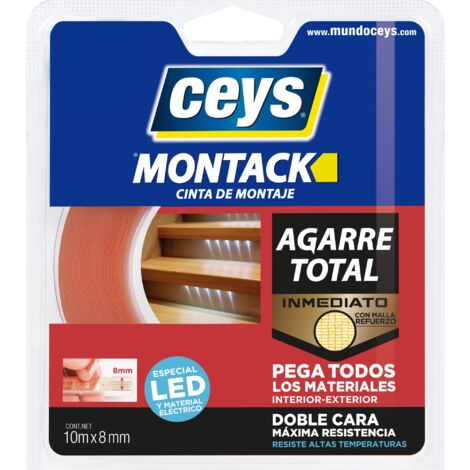 Cinta Adhesiva CEYS Montack - Especial LEDs 10m x 8mm 507218