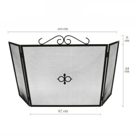 Rejilla salvachispas, plegable, 111x08x605cm  EDM 85755