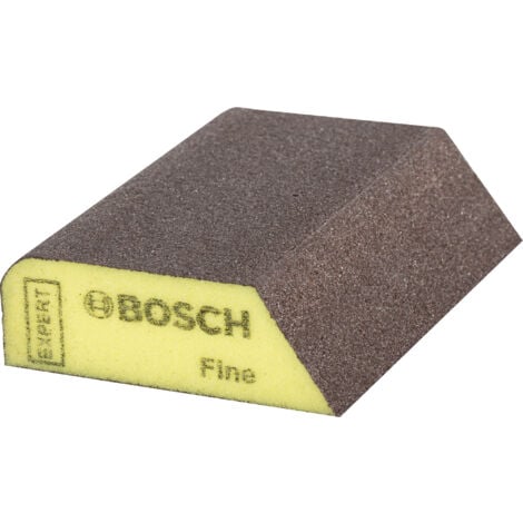 Taco lija grano fino 69x97x26mm 4 caras Bosch