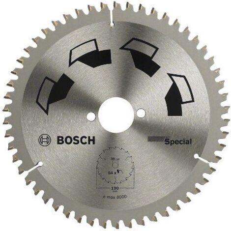 Hoja de sierra circular ESPECIAL D 210 mm Diámetro 30 mm Z 64 BOSCH 2609256893