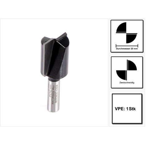 Fresa de ranurar 8 mm D1 20 mm L 25 mm G 56 mm  BOSCH 2608628390