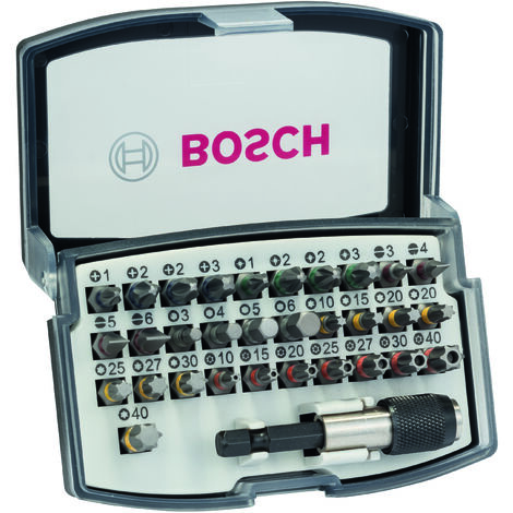 Set de 32 puntas de atornillar PH1  BOSCH 2607017319