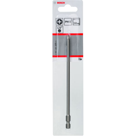 Punta de atornillar extra dura Phillips PH2 (152 mm) BOSCH 2607001540