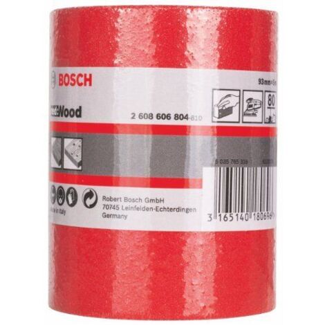 Cepillo lijador C410 93 mm 5 m 80  BOSCH 2608606804