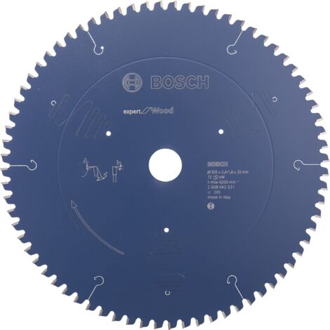 Hoja de sierra circular Expert for Wood 305 x 30 x 24 mm 72 BOSCH 2608642531 (1/3)
