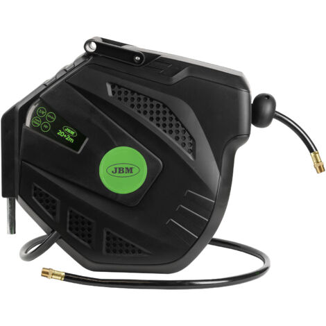 CARRETE DE MANGUERA DE AIRE 22M - VERDE JBM 53583