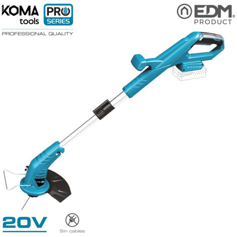 Recortabordes, 20V (sin batería y cargador), 285x155cm Koma Tools Pro Series Battery 08757 (1/6)