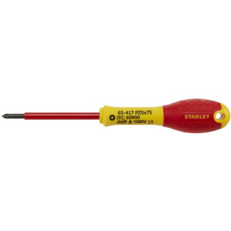 Destornillador stanley fatmax max 1000v con empuñadura antideslizante - 0-65-417