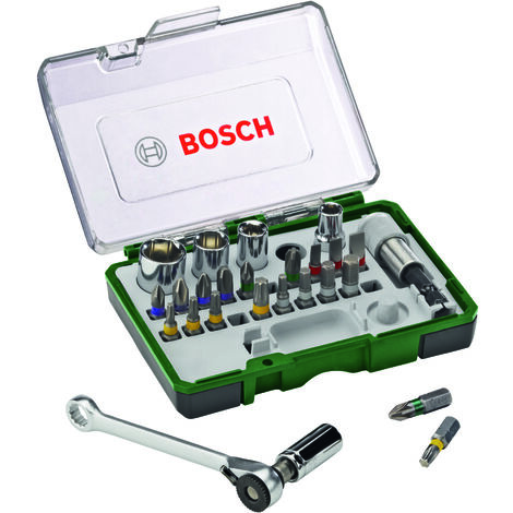 BOSCH 2607017160  Set con 27 unidades para atornillar