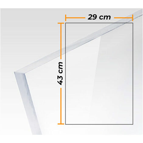 Metacrilato Transparente 3mm - Corte Láser A Medida (hasta 160x100cm)