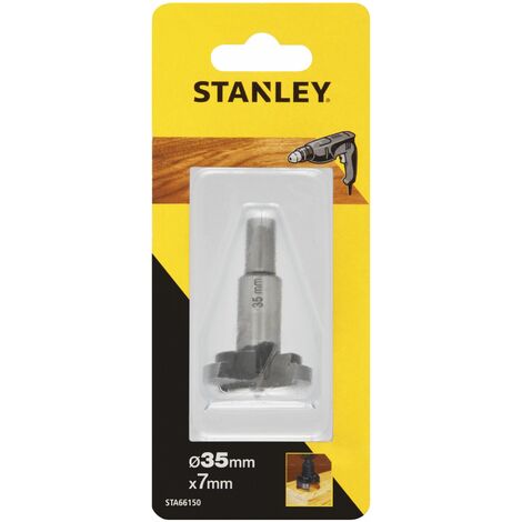 Broca para bisagras Diam. 35mm, Eje 8mm Stanley STA66150-QZ