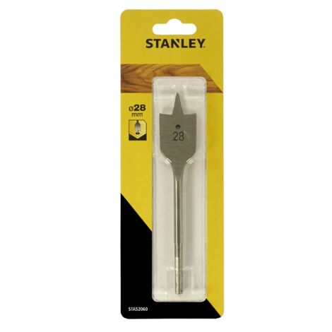 Broca de pala con punta de centrar y bordes afilados ø 28mm  STANLEY STA52060-QZ