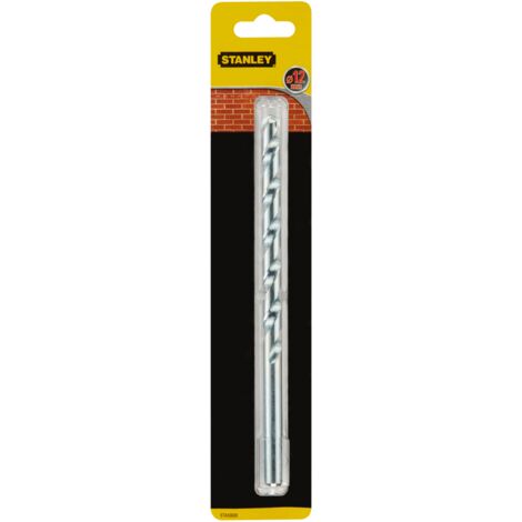 Broca para piedra con punta de TCT 12x200 mm  STY-STA53020-QZ (1/2)