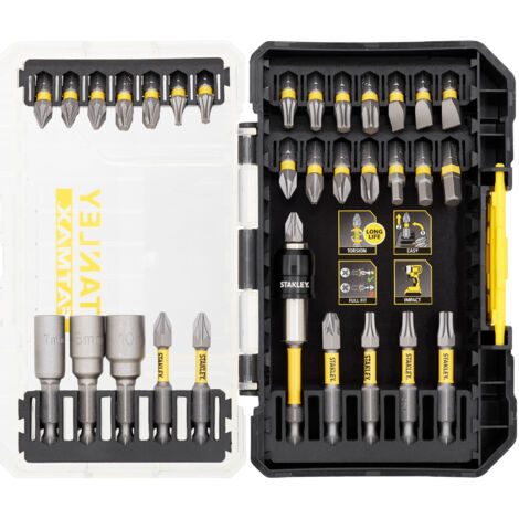 Juego de 32 piezas para atornillar STANLEY STA88557-XJ