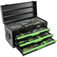 CAJA METALICA CON HERRAMIENTAS 143 PIEZAS CINCADO JBM54261