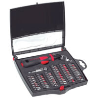 Estuche con puntas y destornillador flexible, 58 piezas DOGHER 438-008