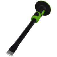 Guillet 2782 Cincel escafilador placa de metal duro, largo 220 mm