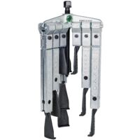 Extractor de rodamientos universal múltiple de 3 patas, espacios angostos (250x200/300/400mm) Kukko 30-3-SP