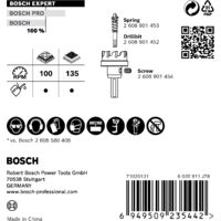 Bosch Professional 1 x Sierras de corona Expert Construction Material para Madera blanda 25 mm Accesorios Taladro de impacto rotativo