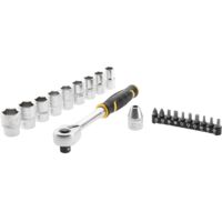 Juego de carraca 1/2" 120 dientes + puntas STANLEY FATMAX FMMT82681-0